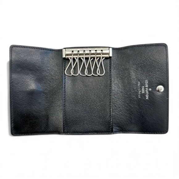 Louis Vuitton Damier Graphite 6-Ring Key Holder w/ Box & Dust Bag - Picture 6 of 9